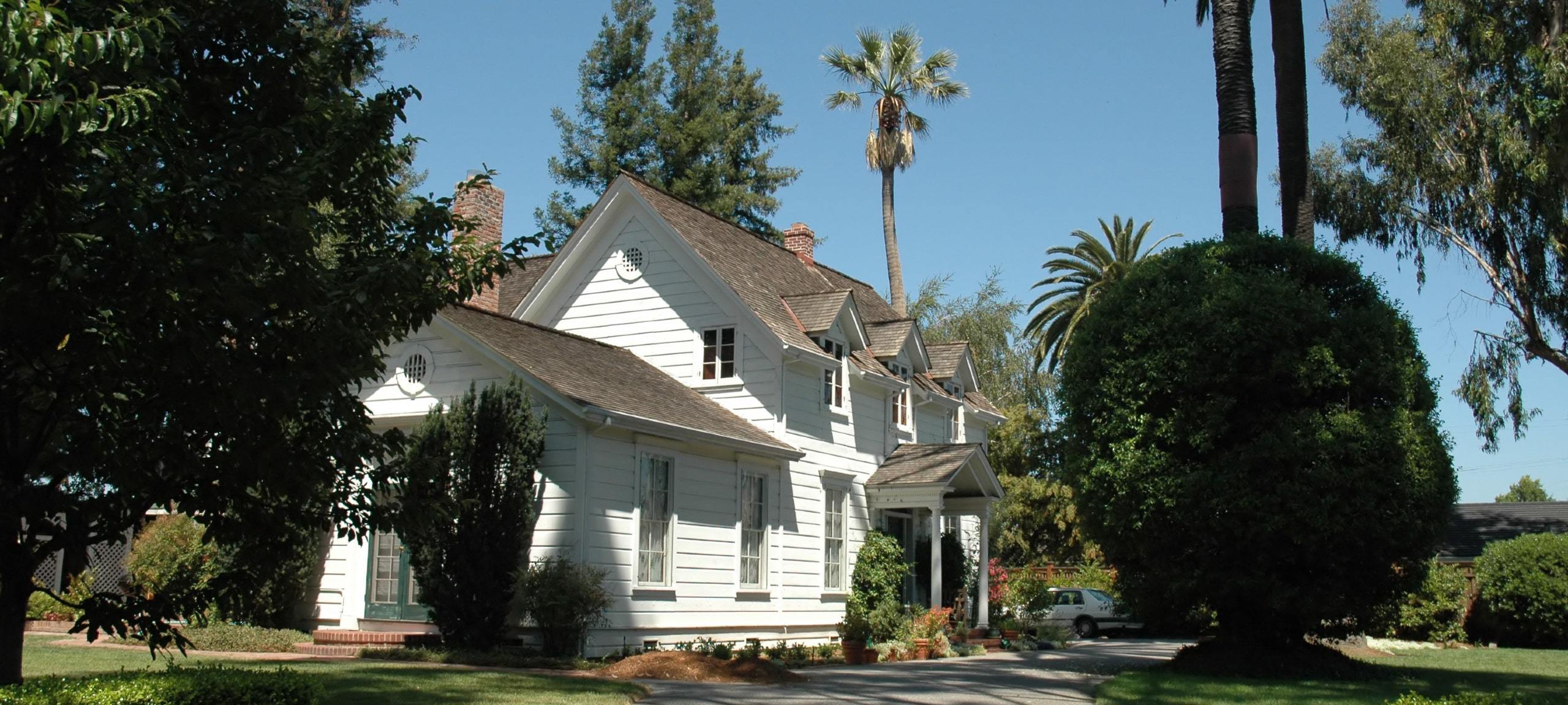 The Wright House, historic home in Sunnyvale, CA